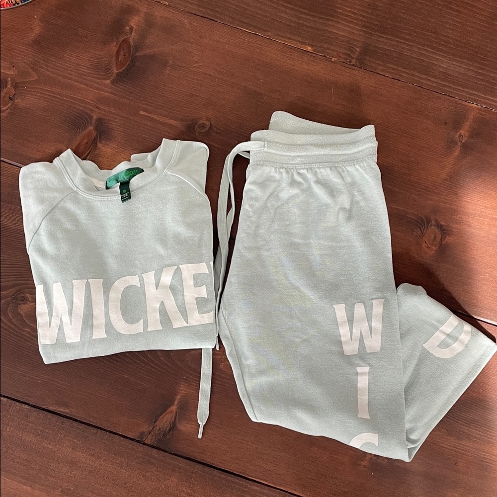 Women’s Aqua x Wicked Light Blue Sweatpants Set